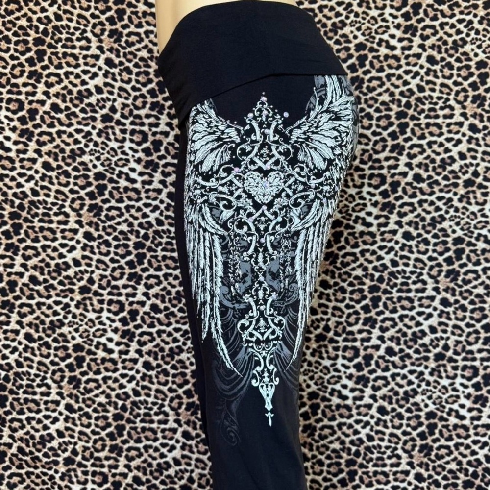 y2k gothic lowrise leggings